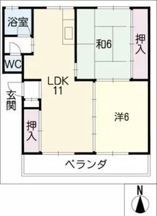 コルミー本郷【3階】の間取り