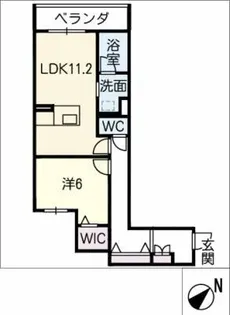 シャーメゾンちくさ【3階】の間取り