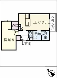 エスティーラ【3階】の間取り