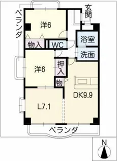 プログレス21【2階】の間取り