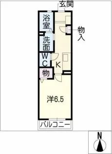 フォレストハイツ大須【2階】の間取り