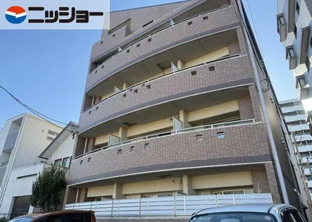 マンションリバーサイド【4階】の外観