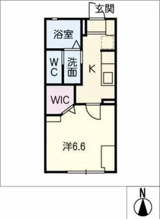 フォルスト【1階】の間取り