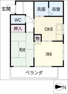 セントラルハイツ駒方【3階】の間取り
