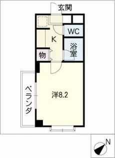 ファミールS【2階】の間取り