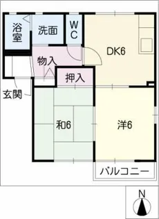 フォーレス【2階】の間取り