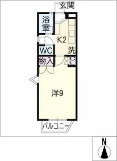 テラスグリーン【1階】の間取り