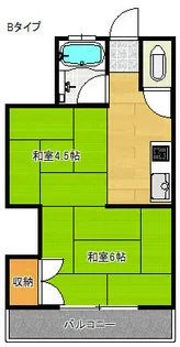 エイトビル岸里【3階】の間取り