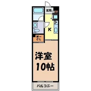 CaQ-re【3階】の間取り