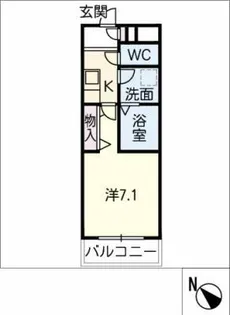 HEBEL MAISON 八事【2階】の間取り