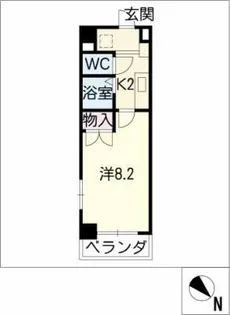 Aiban【2階】の間取り