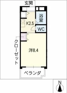 ラフィネ・アビタシオン【3階】の間取り