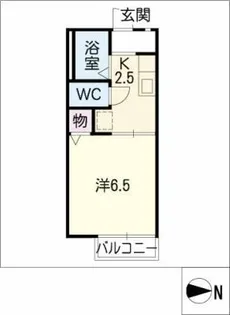 コーポそれいゆ【2階】の間取り