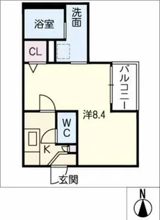 GRANDBLUE SHINKAIⅠ【1階】の間取り