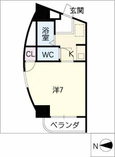 クレスト・MK伊勢山【5階】の間取り