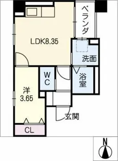B・B・Park【3階】の間取り