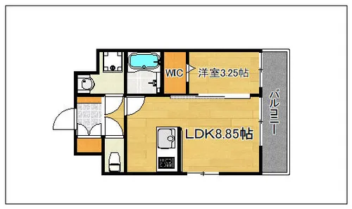 マルコビル平尾【4階】の間取り