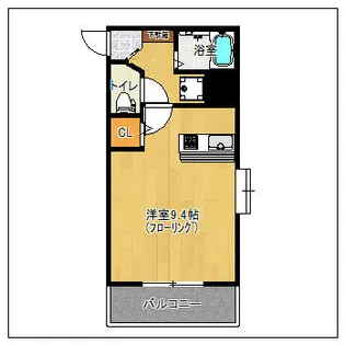 フェアリー高宮【905号室】の間取り