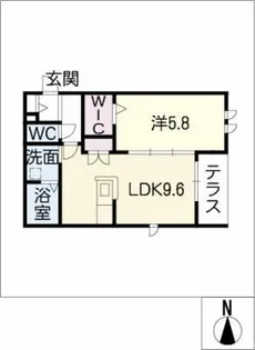 Livion御器所【1階】の間取り