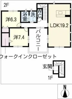 アルティスタ【2階】の間取り