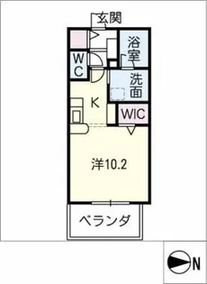 AVANTY DAIKAN【2階】の間取り