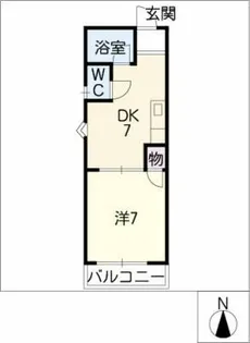 グレンコートⅡ【2階】の間取り