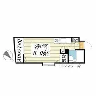 メゾン・ド・セーヌ【0301号室】の間取り