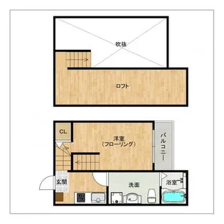ダイネハイマート【2階】の間取り