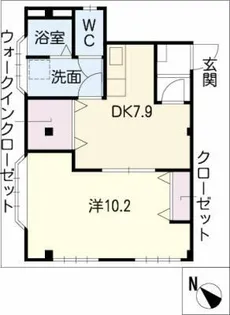 杉山ビル【2階】の間取り