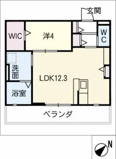 アキューレ【3階】の間取り