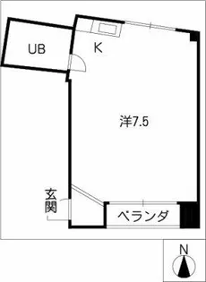 池下小塚ビル【201号室】の間取り