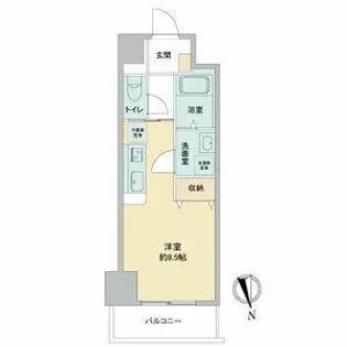 La Douceur今池【0303号室】の間取り