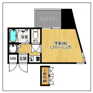 ダイナコート平尾山荘通り【4階】の間取り