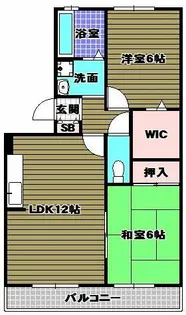 パストラル狭山【3階】の間取り