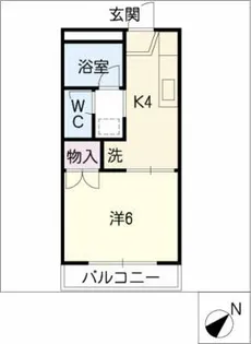 L・NISHIKI【1階】の間取り