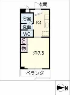 ステージワン【4階】の間取り