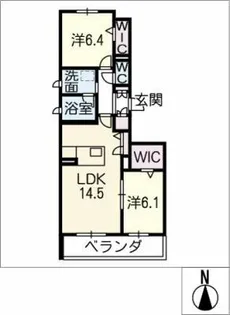 ALBIREO【3階】の間取り
