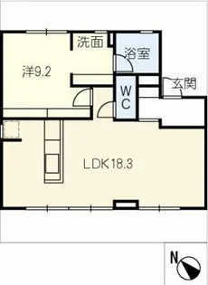 ファミールF【1階】の間取り