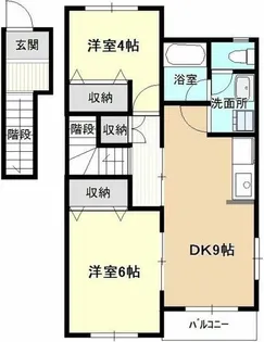 エクセルⅡサツキ【2階】の間取り