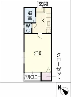 アミティエ本山【1階】の間取り