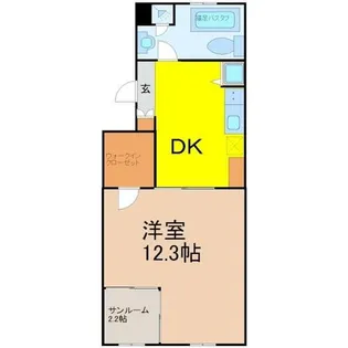 愛知県名古屋市南区明治1丁目【マンション】の間取り