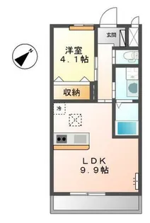 コンフォルト【2階】の間取り