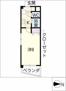 アトレHAYASHI【4階】の間取り