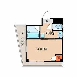 エントピアモリ【3階】の間取り