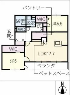 Verde Tierra【2階】の間取り
