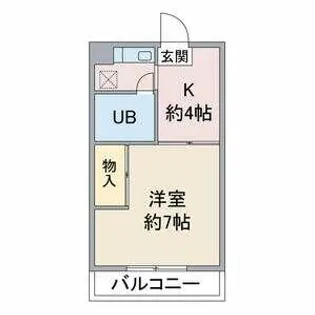 ヴァンベール本郷【2階】の間取り