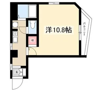 クレセール花の木【2階】の間取り