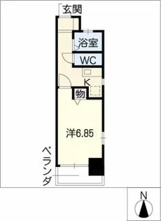 グレイス国府宮Ⅱ【8階】の間取り