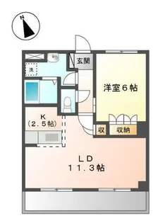 ラピュタ【1階】の間取り