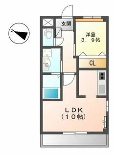 花水木Ⅱ【2階】の間取り